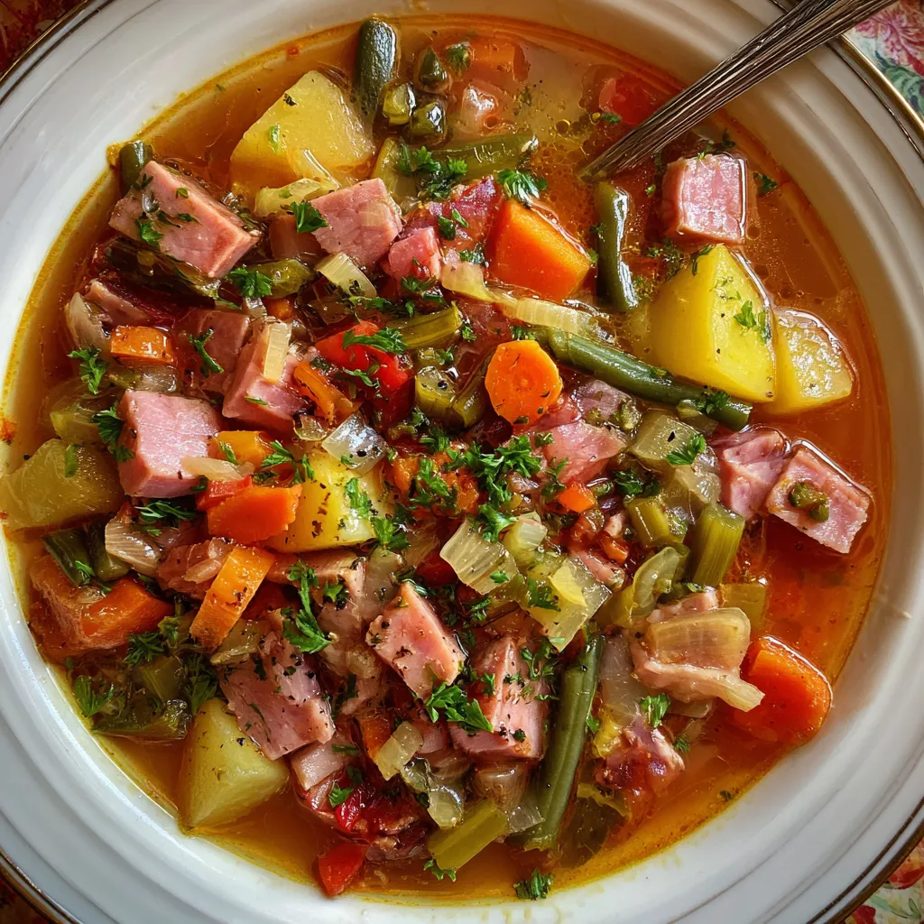 Tagslow Cooker Ham And Vegetable Soupfeed